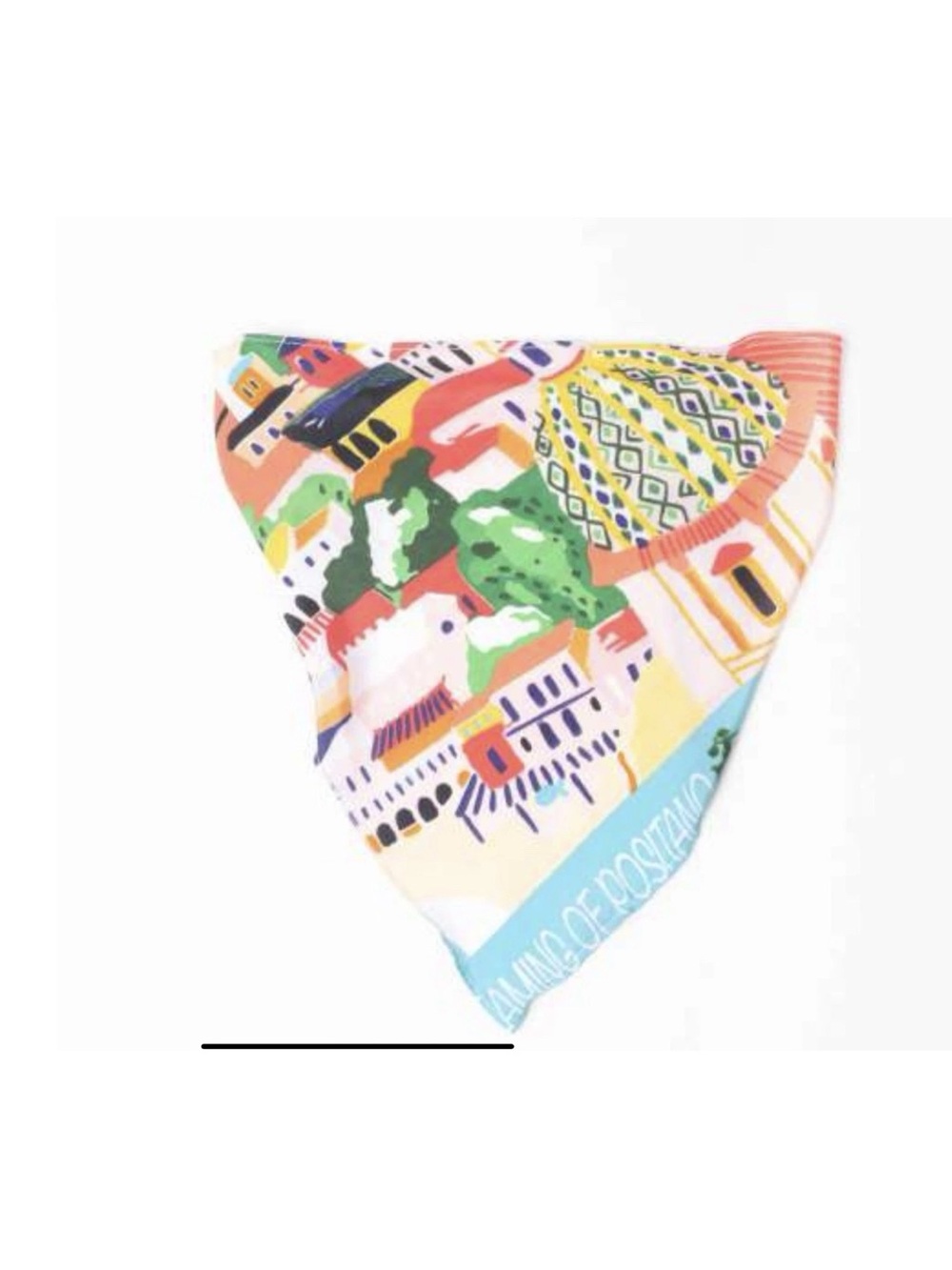 Antica Sartoria Positano Women's Bandana Scarf - Vibrant Mixed Colors